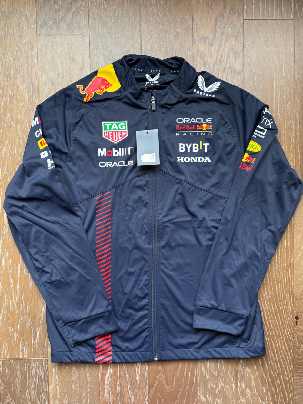 Oracle Red Bull Racing Navy Lightweight Team Jacket